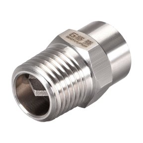 Uxcell 1/4 BSPT Stainless Steel Wide Angle Cone Spray Tip Nozzle