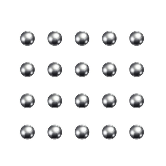 Uxcell 1/4" Carbon Steel Bearing Balls Precision Polished 200 Pack