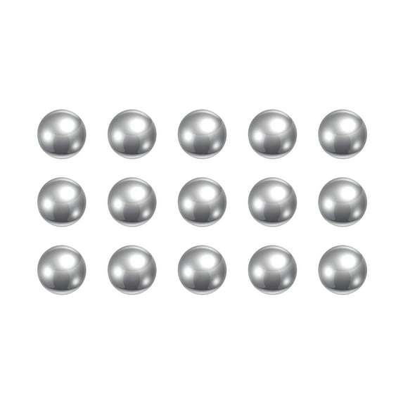 Uxcell 1/4" Chrome Steel Bearing Balls G5 Precision 15 Pack