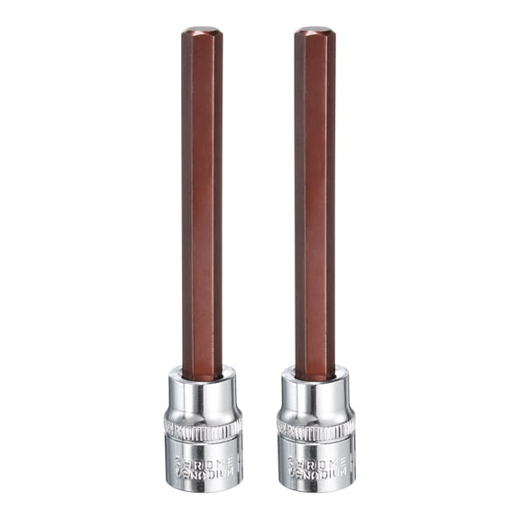 Uxcell 1/4" Hex Bit Socket 3/8" Drive Extension Bit Ratchet Wrench Accessories