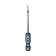 thumbnail image 1 of Uxcell 1/4" Hex Shank 3mm Magnetic 2.6" Long 5-Point Torx Screwdriver Bit Blue, 1 of 7