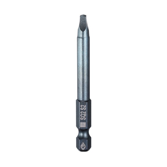 Uxcell 1/4" Hex Shank SQ0 Magnetic Head 2.6" Long Square Screwdriver Bit Blue