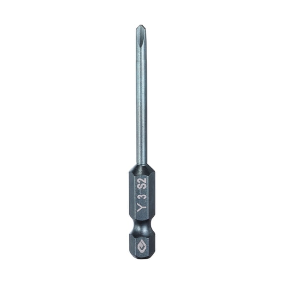 Uxcell 1/4" Hex Shank Y3 Magnetic Head 2.6" Long Y-Shaped Screwdriver Bit Blue