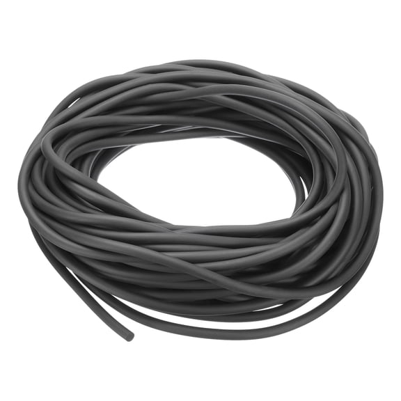 Uxcell 1/4 Inch x 65.6 Feet Backer Rod, Rubber Rope Caulk Crack Gaps Joint Filler Roll Seal Weather Strip, Black