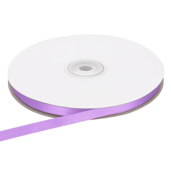 Uxcell Satin Ribbon Roll, 1.5 inch Wide for Gift Wrapping and DIY Craft Projects Light Purple