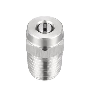 10Pcs 110 Degree Flat Fan Spray Nozzles - 0.91mm 1/4 Inch Male Thread Plastic Tips