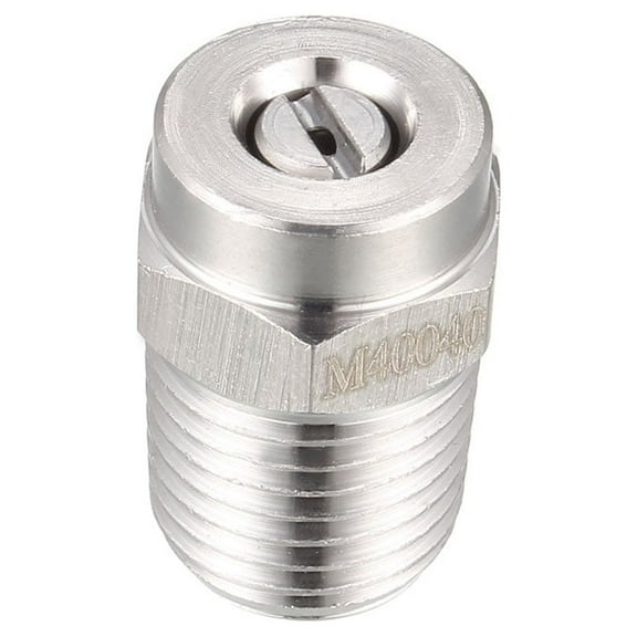 Uxcell 1/4 NPT Thread 40 Degree 1.2mm Orifice Diameter Spray Tip Nozzle