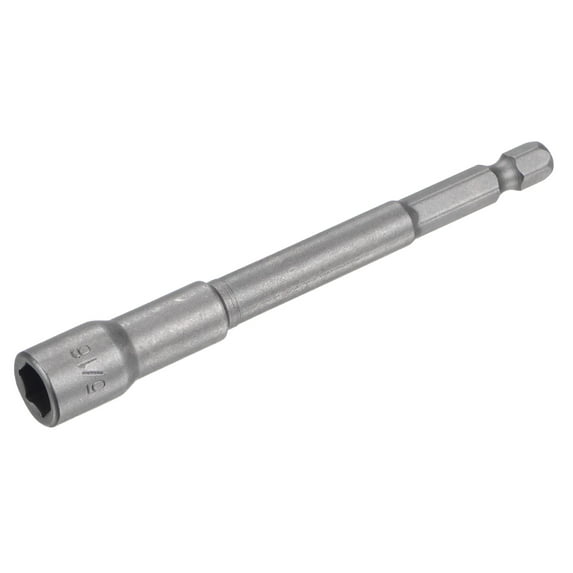 Uxcell 1/4" Quick-Change Hex Shank 5/16" Nut Driver Bit, No-magnetic 4" Length, SAE