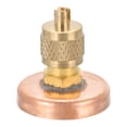 thumbnail image 1 of Uxcell 1/4" SAE Service Access Valve with 1" ID Copper Pipe End Cap and Valve Core Remover, 1 of 7