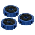 thumbnail image 1 of Uxcell 1/4" Screw Hole Camera Tripod Mount Adapter Rubber Pad Rubber Washers Camera Accessories Blue 3 Pack, 1 of 5