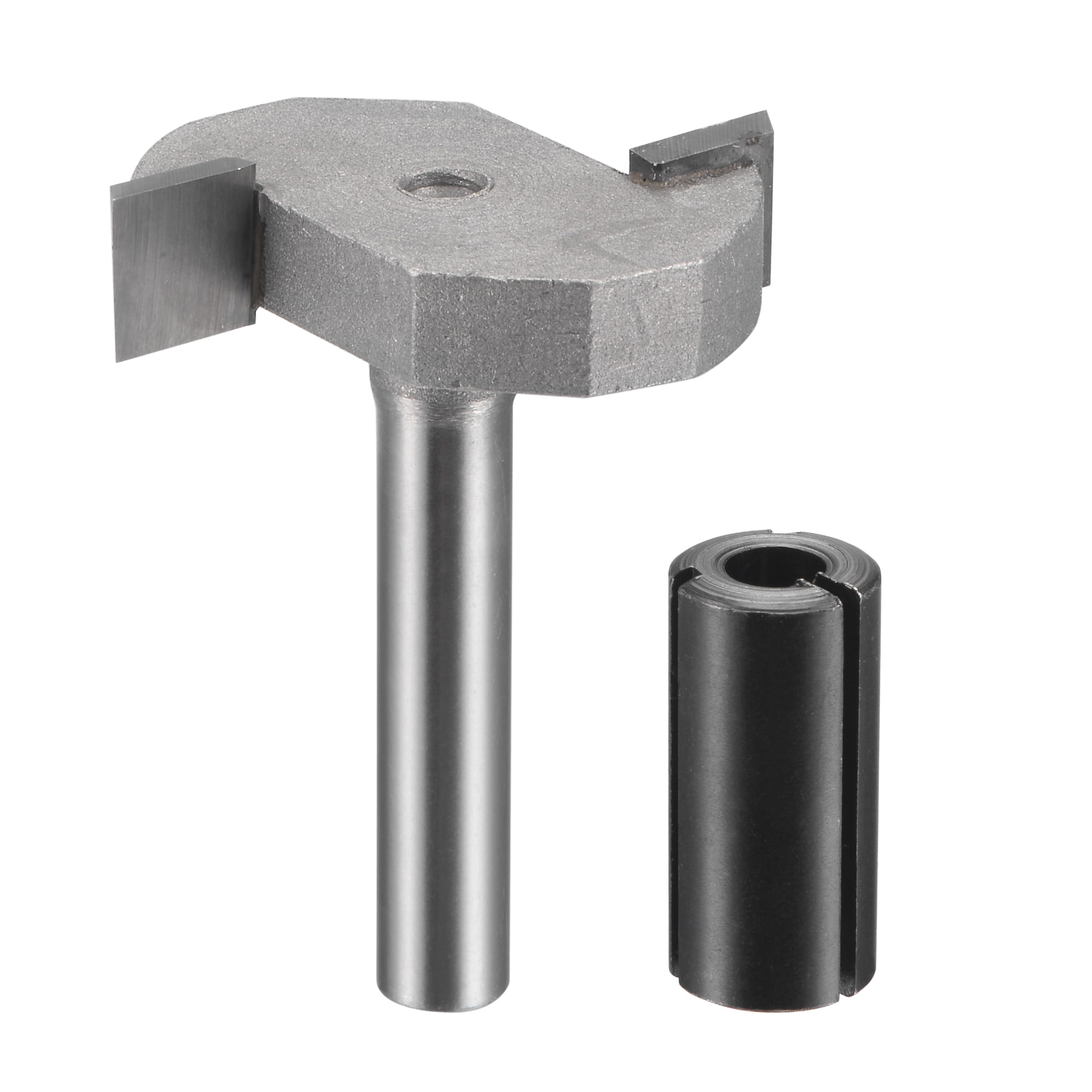 Uxcell 1/4" Shank 5/16" Cut Depth 2 Flute Carbide T Slot Router Bit