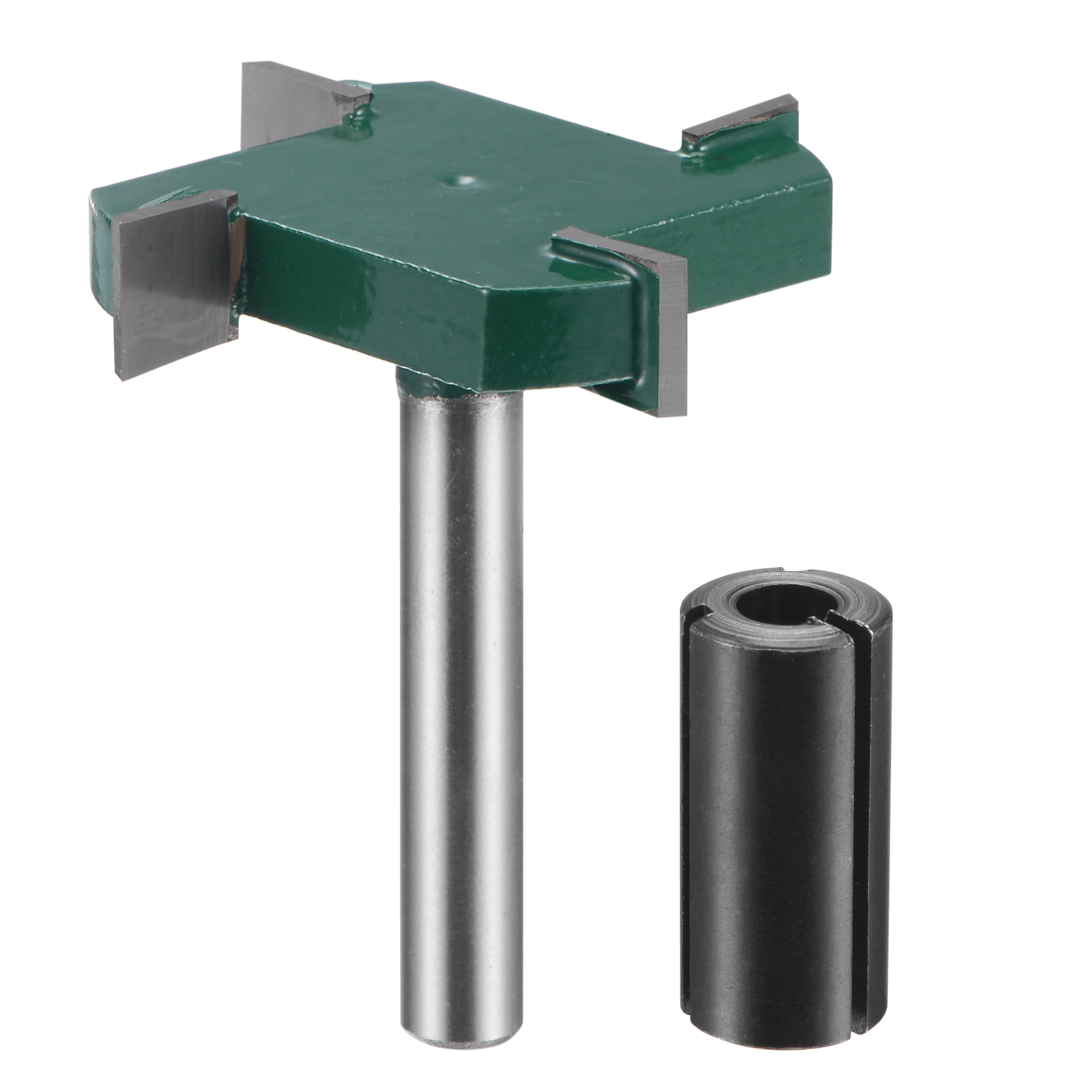 Uxcell 1/4" Shank 5/16" Cut Depth 4 Flute Carbide T Slot Router Bit