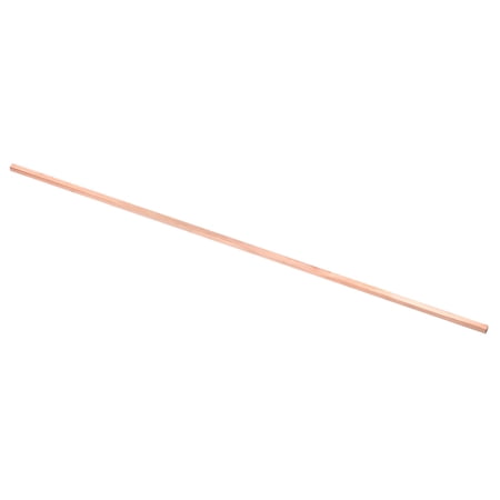 Uxcell 1/4 x 1/4 x 20" T2 Copper Square Bar, Solid Flat Mill Stock