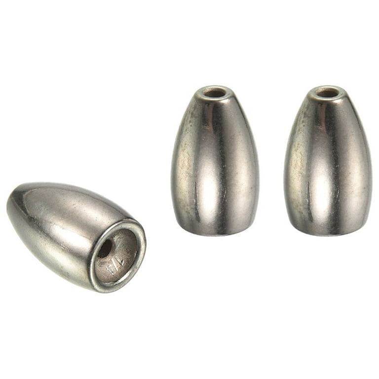 Uxcell 1/4oz Tungsten Fishing Weights Bait Sinkers for Bass