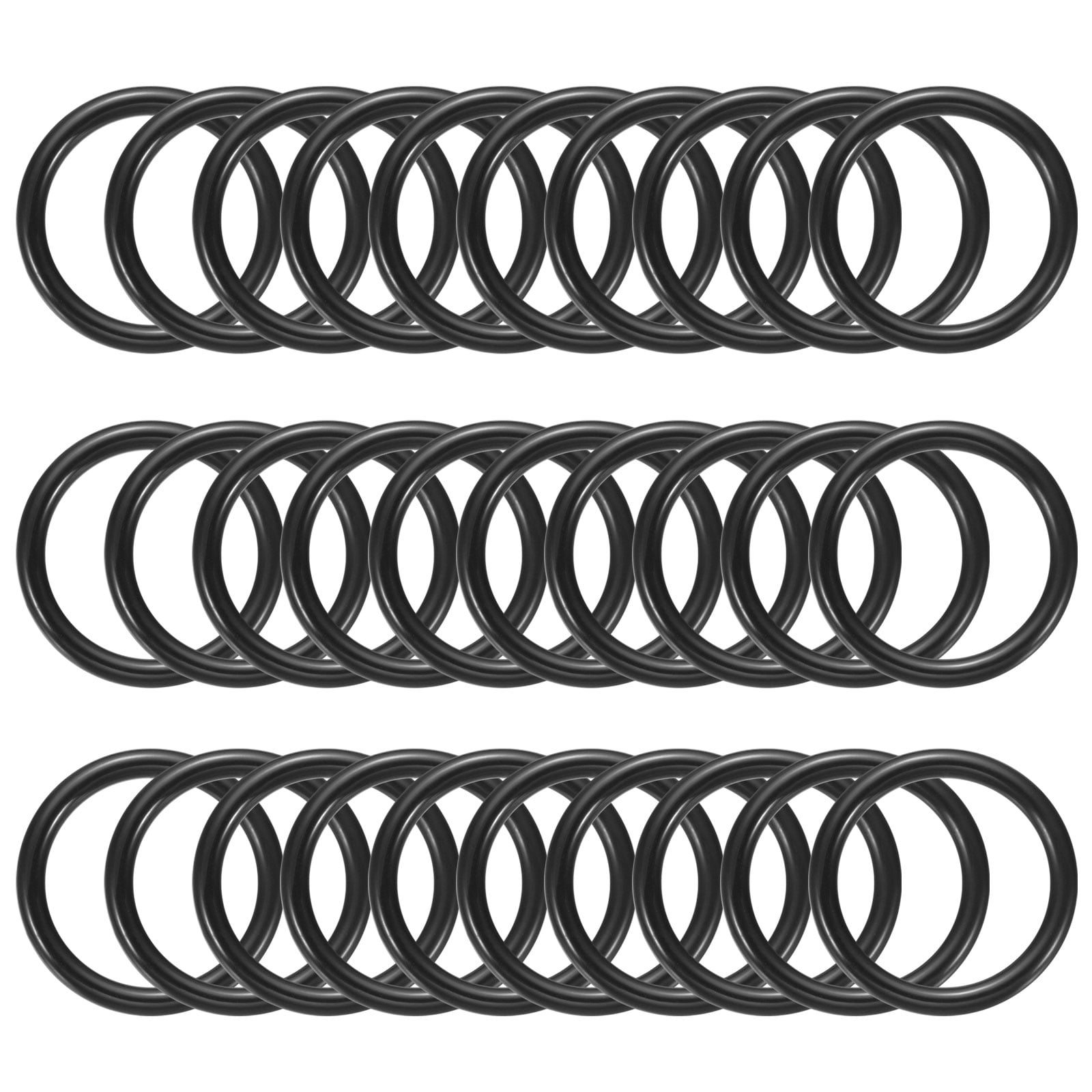 Uxcell 1.5 Inch Dream Catcher Rings, 30 Pcs Plastic Macrame Wreath ...