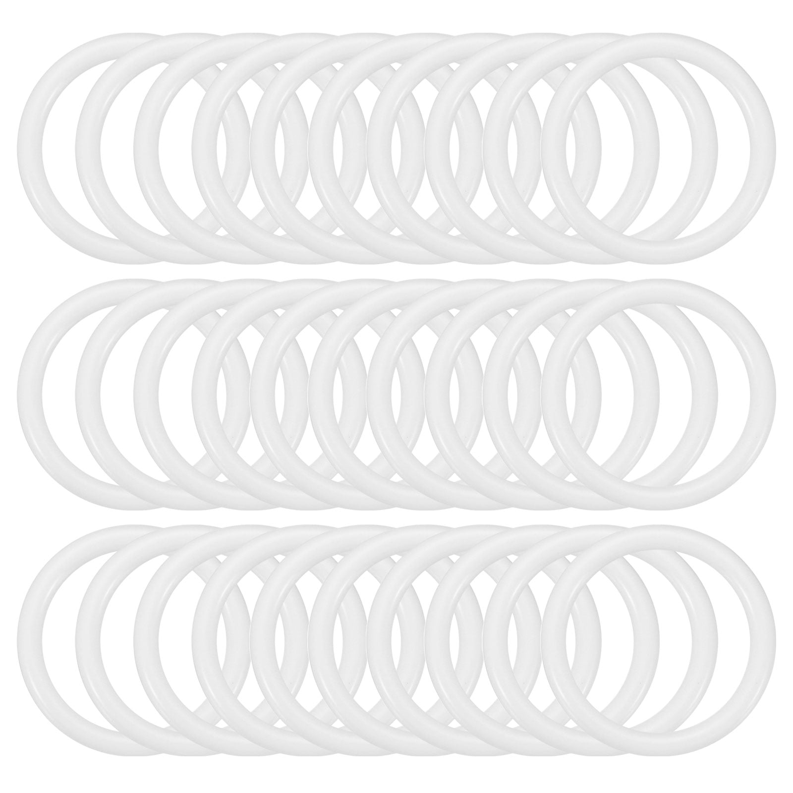 12 Inch Wreath Aazon.co: PATIKIL 2 Inch Drea Catcher Rings, 5 Pcs Plastic Acrae Metal Rings For Macrame