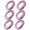 thumbnail image 1 of Uxcell 1.5 Inch Inner Dia Curtain Grommets Plastic Purple 6 Pack, 1 of 5