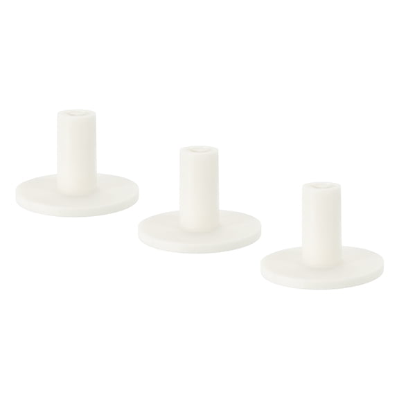 Uxcell 1.5 Inch Rubber Golf Tee, 3 Pack Tall Training Driving Range Tee Stable Ball Holder, White