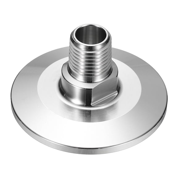 Uxcell 2.5"x1.5" Tri Clamps Sanitary Fitting Reducer, 3"x2" Flange OD SUS304 Sanitary Fitting Concentric Reducer, Tri Clamps Ferrule Style Pipe Coupling for Brew, 2.24"x0.75" Tube OD