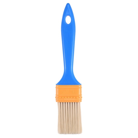 Uxcell 1.5" Width 0.35" Thick Soft Nylon Bristle with PP Handle Paintbrush
