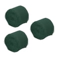 thumbnail image 1 of Uxcell 1.5" x 7 Yard Fringe Chiffon Silk Ribbon 3 Rolls Handmade Frayed Ribbon, Dark Green, 1 of 6