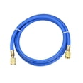 thumbnail image 1 of Uxcell 1.5m 1/4 SAE to 5/16 SAE Thread Connector 800PSI Refrigeration Charging Hose Tube Blue, 1 of 5