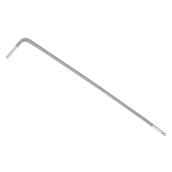 Uxcell 1.5mm Ball End Hex Wrench, L Shaped Long Arm S2 Steel Repairing Tool