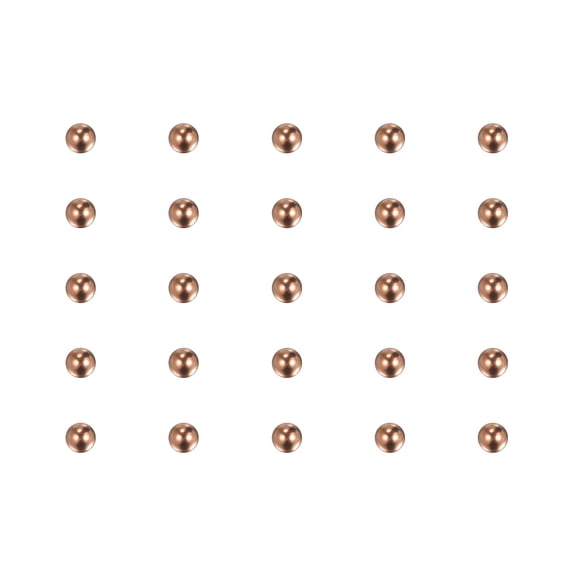 Uxcell 1.5mm Precision Solid Copper Bearing Balls for Bearings Valves Decoration 100 Pack