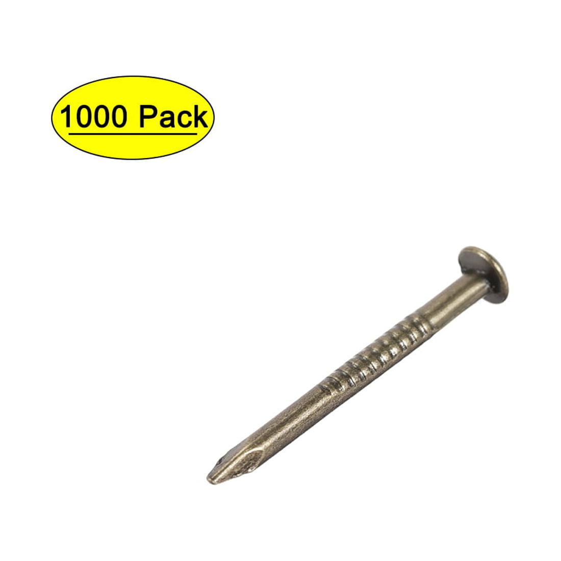 Amazon.com: uxcell Hardware Nails Carbon Steel Point Tip Wall Cement Nail  25mm(1