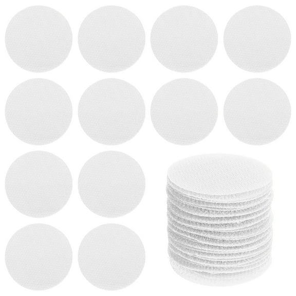 Uxcell 1.6 Inch Carpet Spot Markers 50Pcs Circle Floor Dots Markers Carpet Spots for Teacher Classroom Decoration, White