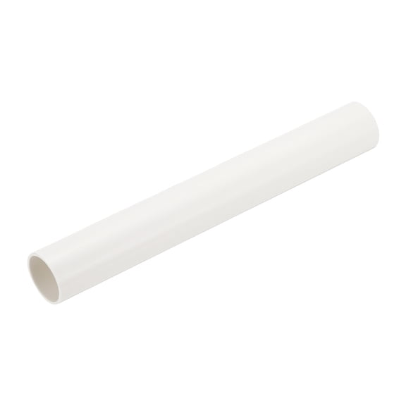 Uxcell 1.6" Inch Round Ventilation Duct, 12" Inch Long Plastic Pipe Replacement Supply Heating Cooling Ventilation AC System,