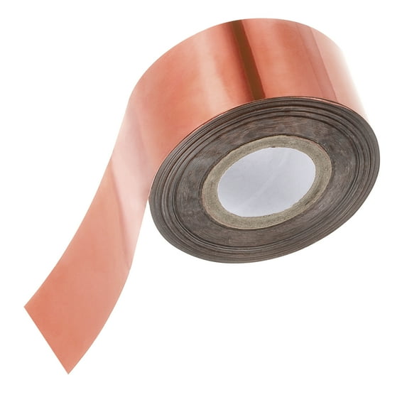 Uxcell 1.6"x400Ft Hot Stamping Foil Paper,Heat Transfer Stamping Paper Foil Roll,Rose Gold