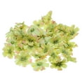 thumbnail image 1 of Uxcell 1.77" Artificial Plum Blossom Flower Heads, 50 Pack Silk Plum Blossom Fake Heads for Wedding DIY Craft, Green, 1 of 7