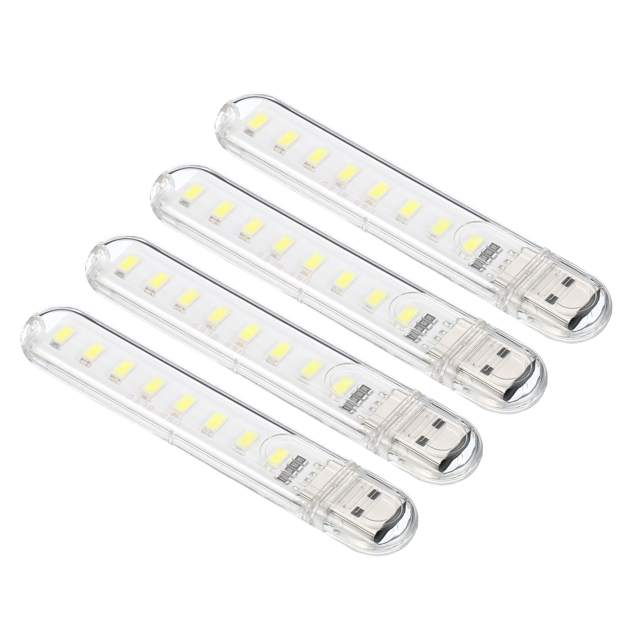Uxcell 1.7W Mini USB LED Light 6000-6500K Slim Led Light Stick Clear ...