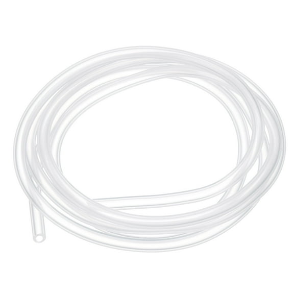 Uxcell 1/8" ID x 3/16" OD Silicone Tubing 1 Roll 3.28ft High Pure Silicone Hose Tube Flexible Clear Pipe