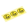 Uxcell 1.8 Inch ESD Self Adhesive Static Warning Sticker Label for ...