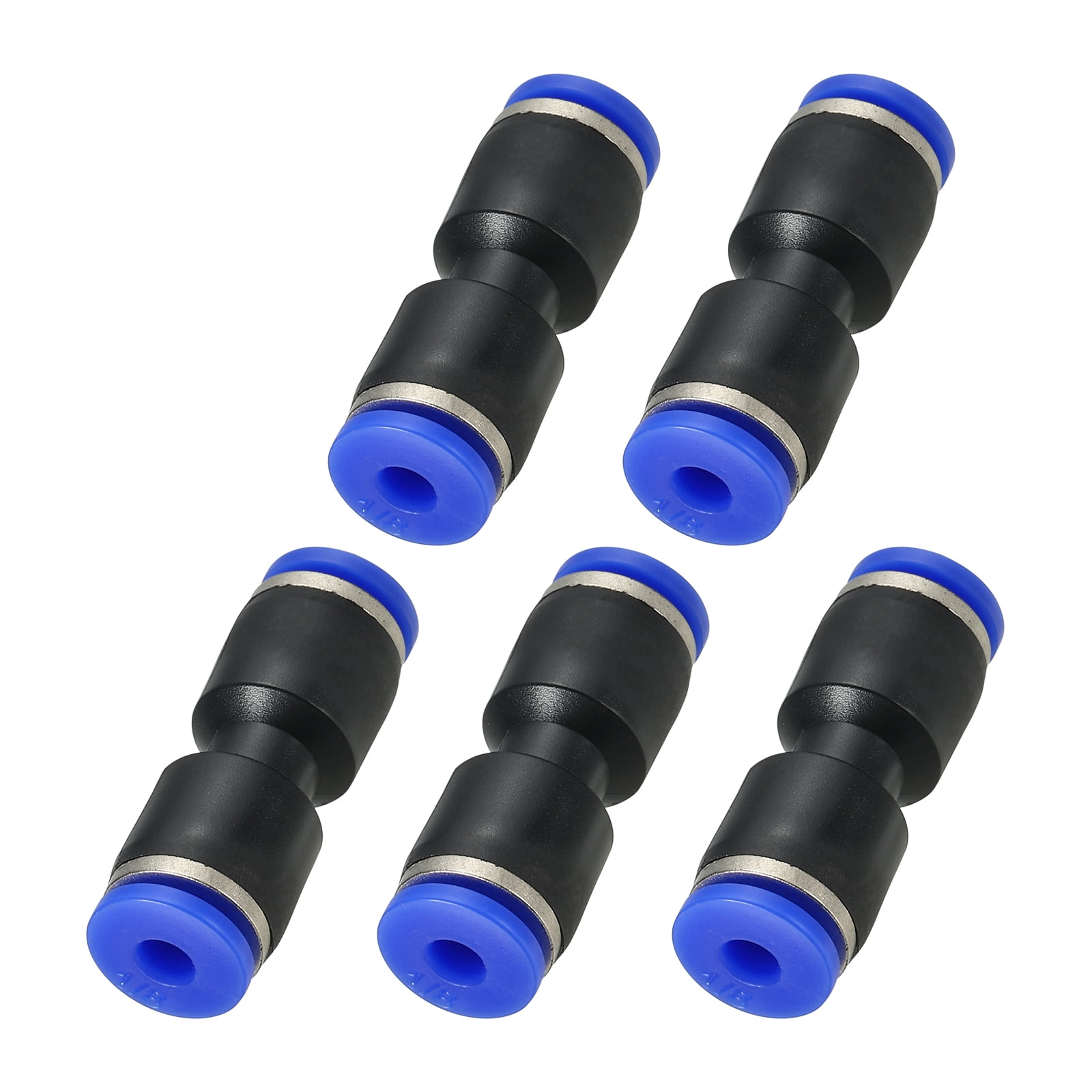1 Inch Air Line Uxcell 1/8 Inches Push to Connect Fittings, 5Pcs Plastic Air Line ...