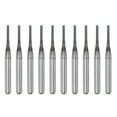 thumbnail image 1 of Uxcell 1/8" Shank 1.4mm x 8mm Diamond Film Coated Carbide End Mill CNC Router Bits 10 Pack, 1 of 6
