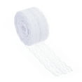 thumbnail image 1 of Uxcell 1.8" Wide 25 Yards Lace Trim Ribbon Sewing Craft Roll Wrapping Dress DIY Decoration White, 1 of 6