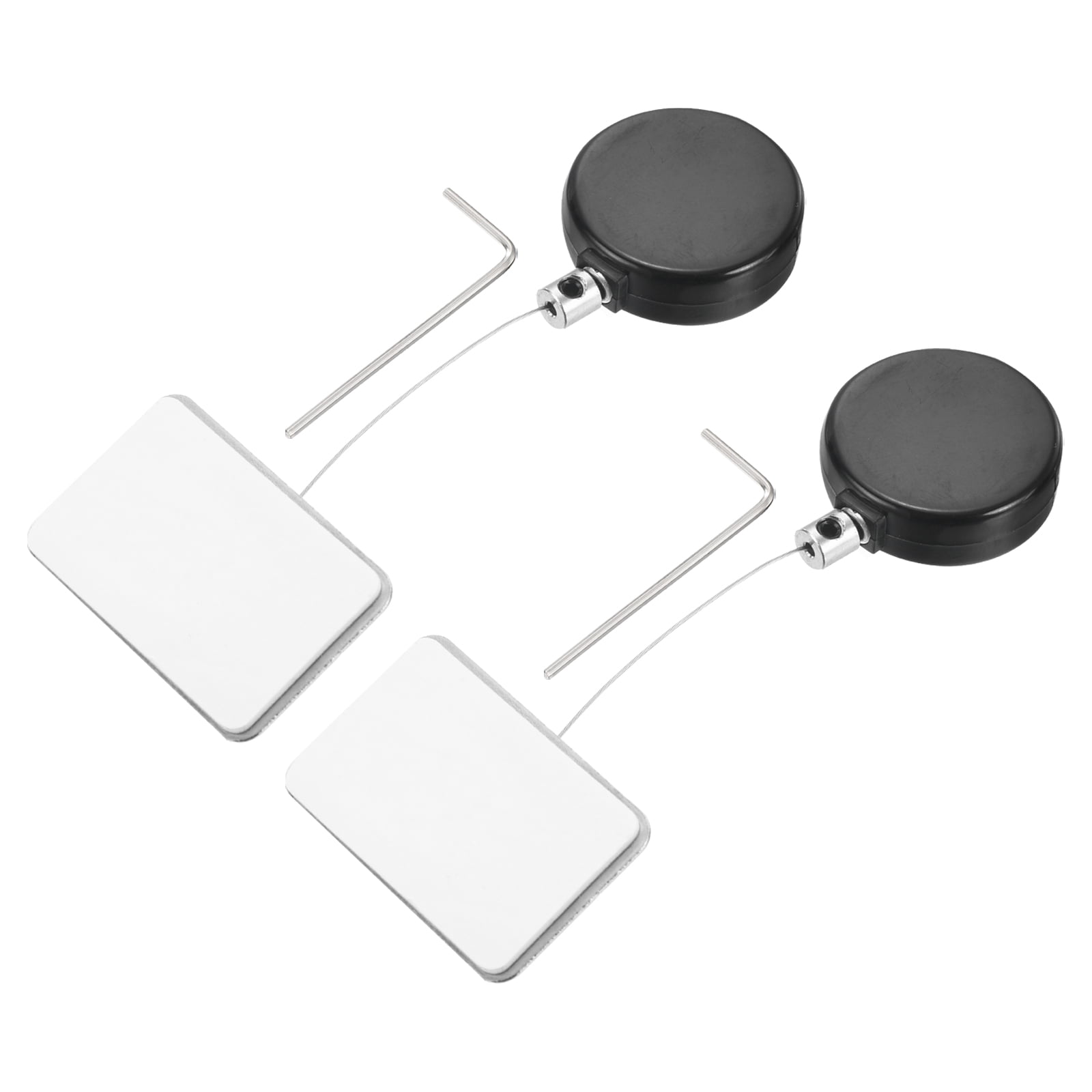 Control Patch Remote Uxcell 1.8 ft Retractable Cable Lock with Square Patch Remote Control ...