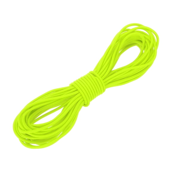 Uxcell Elastic Bungee Cord, Bungee Shock Cord Kayak Stretch String Rope for Camping Tent Bike Tie Down Kayaking Light Green