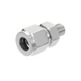 thumbnail image 1 of Uxcell 1/8G x 10mm Stainless Steel Compression Tube Fitting with Double Ferrules, 1 of 7