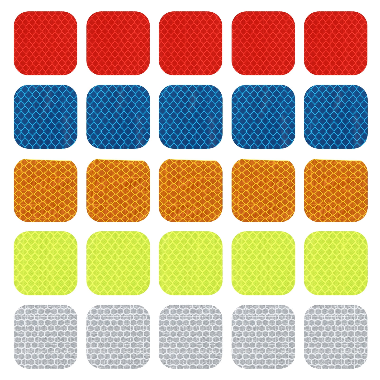 Reflective Pure Sticker Uxcell 1.96