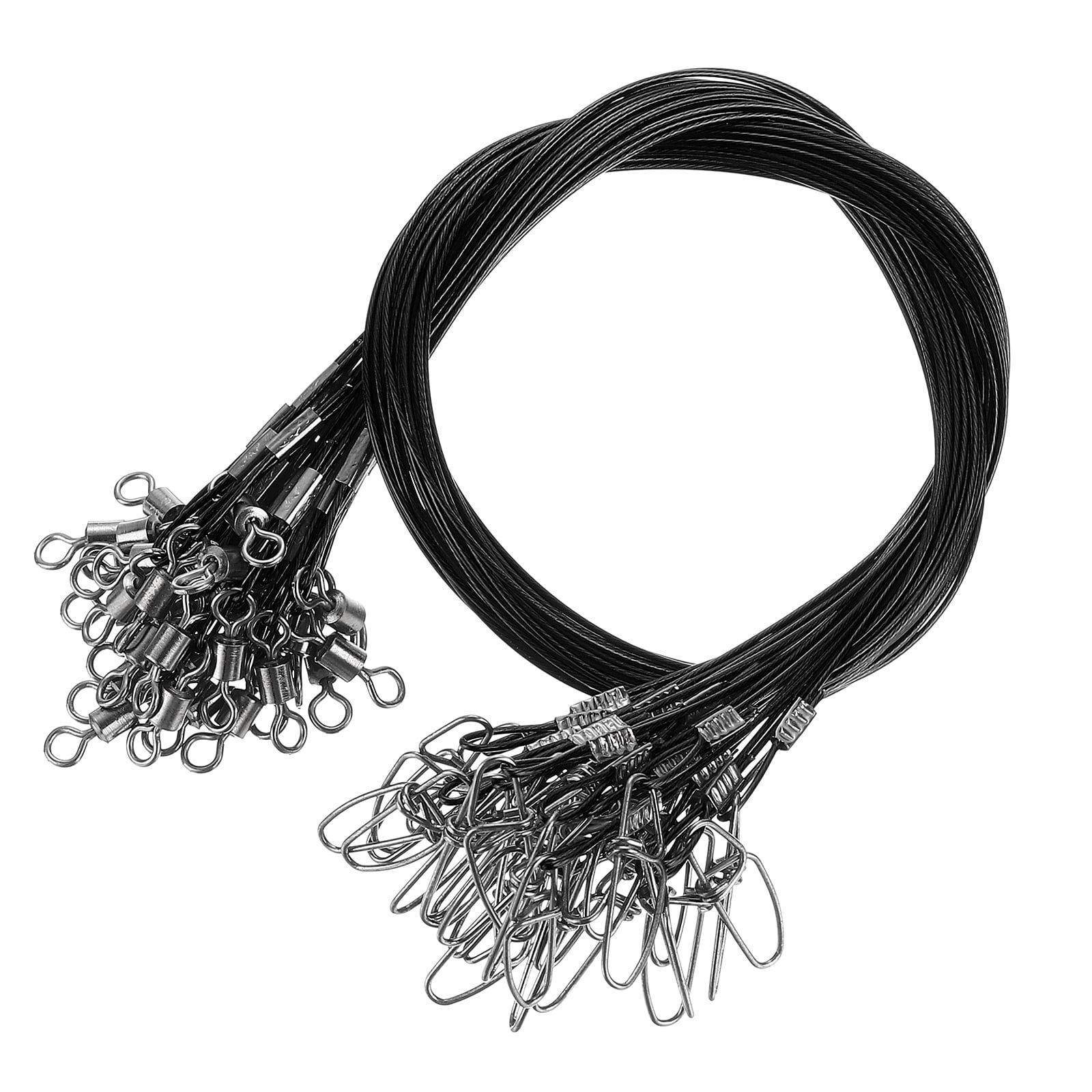 Uxcell 1.97" Fishing Leaders Wire Stainless Steel Fishing Leaders Trace