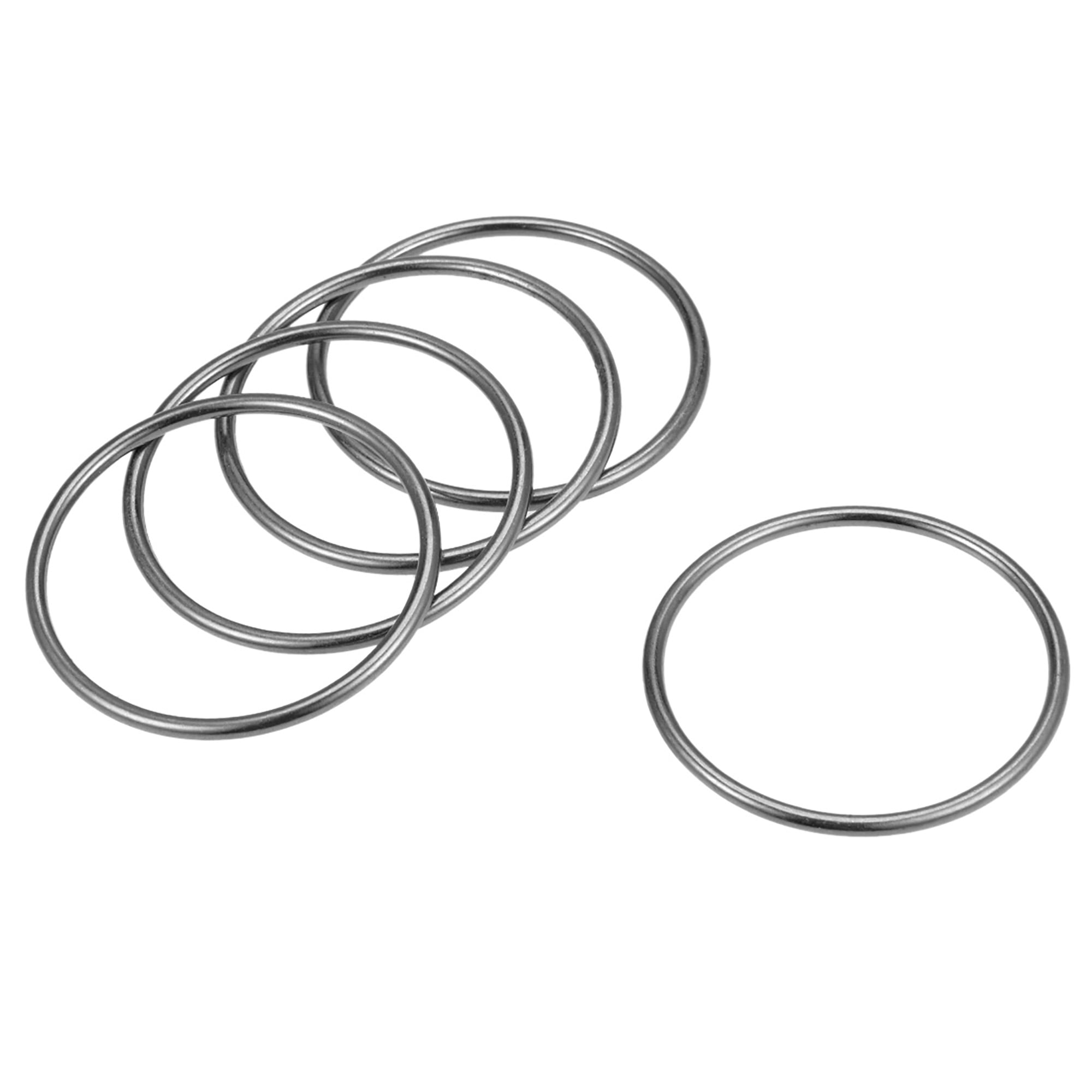 Uxcell 1.97'' O-Ring Buckle for Hardware Bags Craft DIY Accessories ...