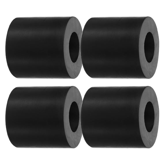 Uxcell 1.97" OD x 0.98"/0.47" ID x 1.97" Thick Anti-vibration Pads, 4 Pack Rubber Isolation Pads Mechanical Vibration Damping Pads Isolator Washer Feet, Black