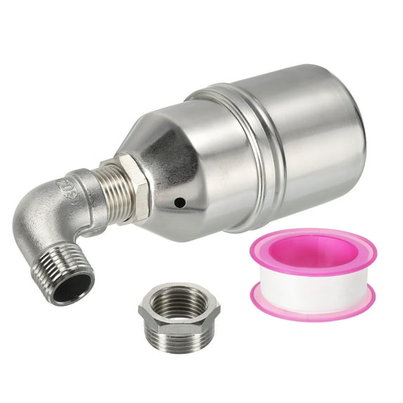 Uxcell 1" Auto Fill Water Tank Float Valve, 304 Steel Full Auto Water Control Valve
