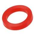 thumbnail image 1 of Uxcell 1" DN25 Silicone Rubber Flat Washer Quick Connector Gasket Red, 1 of 5