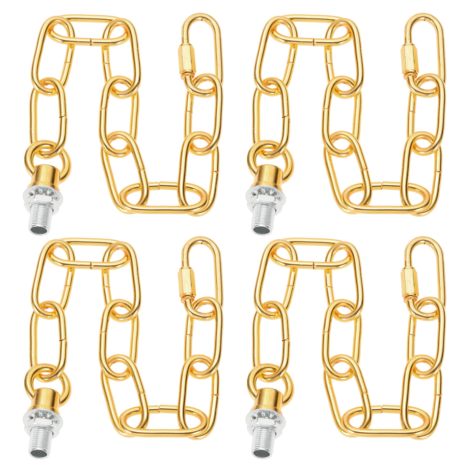 Fixture Chain Types Uxcell 1 Ft Light Fixture Chain, 4 Set Lighting Chain with Quick Link ...