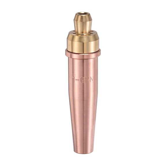 Uxcell 1-GPN Propane/Natural Gas Cutting Torch Tips Victor-Torch Tip 0.047" Orifice Brass Cutting Nozzle Replacement Plasma Consumables for Repair Workshop Welding
